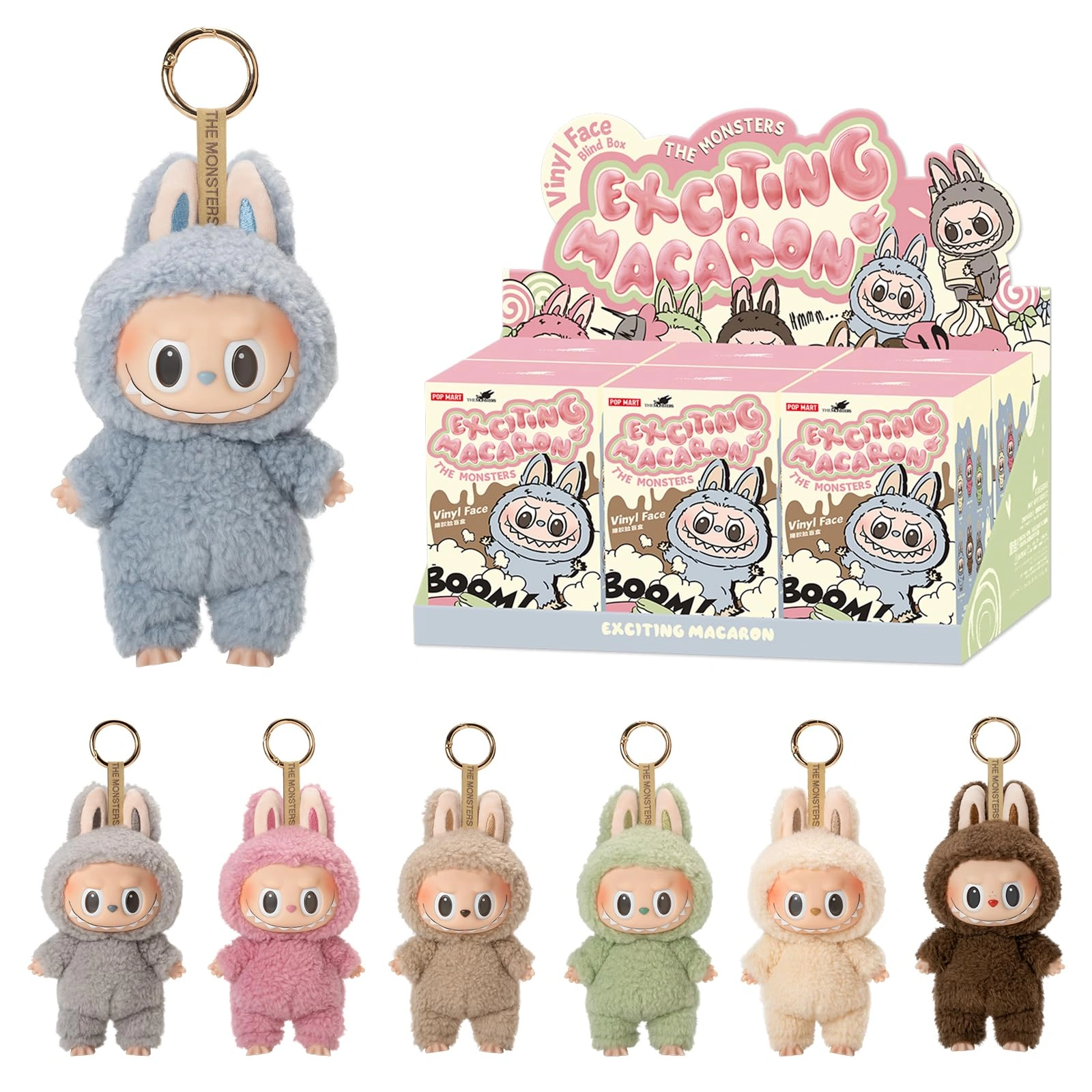 Sweet Bites Surprise POP MART Macaron Monsters Blind Box Action Figures Fun!